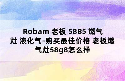 Robam 老板 58B5 燃气灶 液化气-购买最佳价格 老板燃气灶58g8怎么样